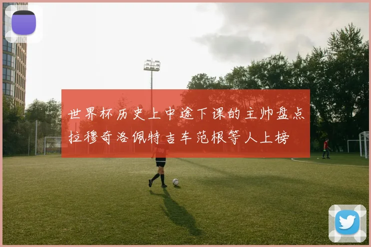 世界杯历史上中途下课的主帅盘点拉穆奇洛佩特吉车范根等人上榜