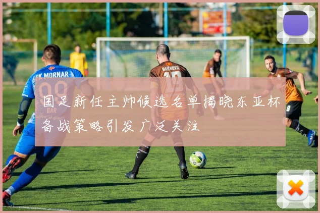 国足新任主帅候选名单揭晓东亚杯备战策略引发广泛关注
